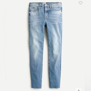 NWT J.Crew 9” Toothpick Jeans in Hamden Wash